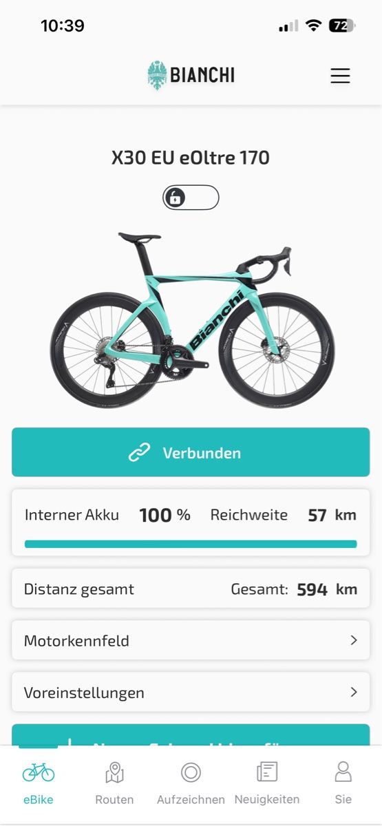 Bianchi Velos: Bianchi e-Oltre 2024 Grösse 55cm – Gebraucht aus Zürich von Filipy 7