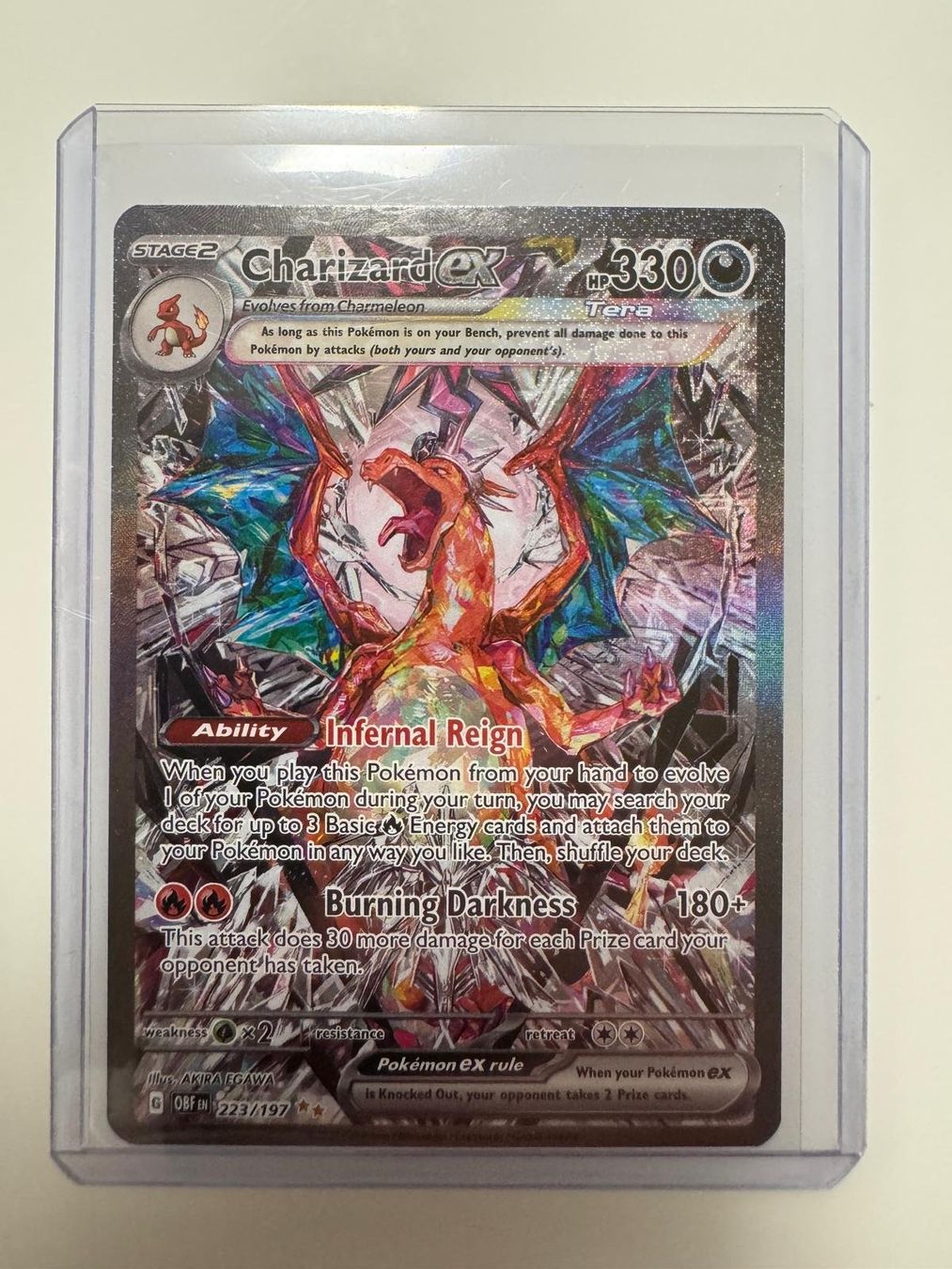 Pokémon Carte collezionabili: Charizard ex | SIR | OBF 223/197 | EN – Usato da Spreitenbach venduto da Snacky96