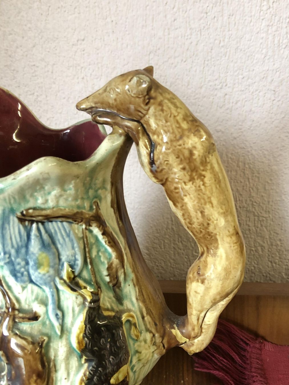 Vasi & Recipienti: Krug oder Vase, Keramik mit Tiermotiven – Nuovo e nell'imballaggio originale da Füllinsdorf venduto da Sunnebliemli7 3