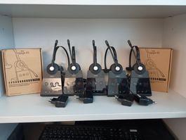 SET - Jabra Engage 65 Headset professionell kabellos 7 Stk.