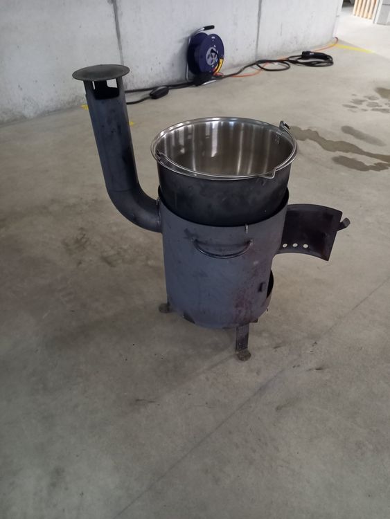 Holz FONDUE UND GRILLOFEN Kaufen auf Ricardo