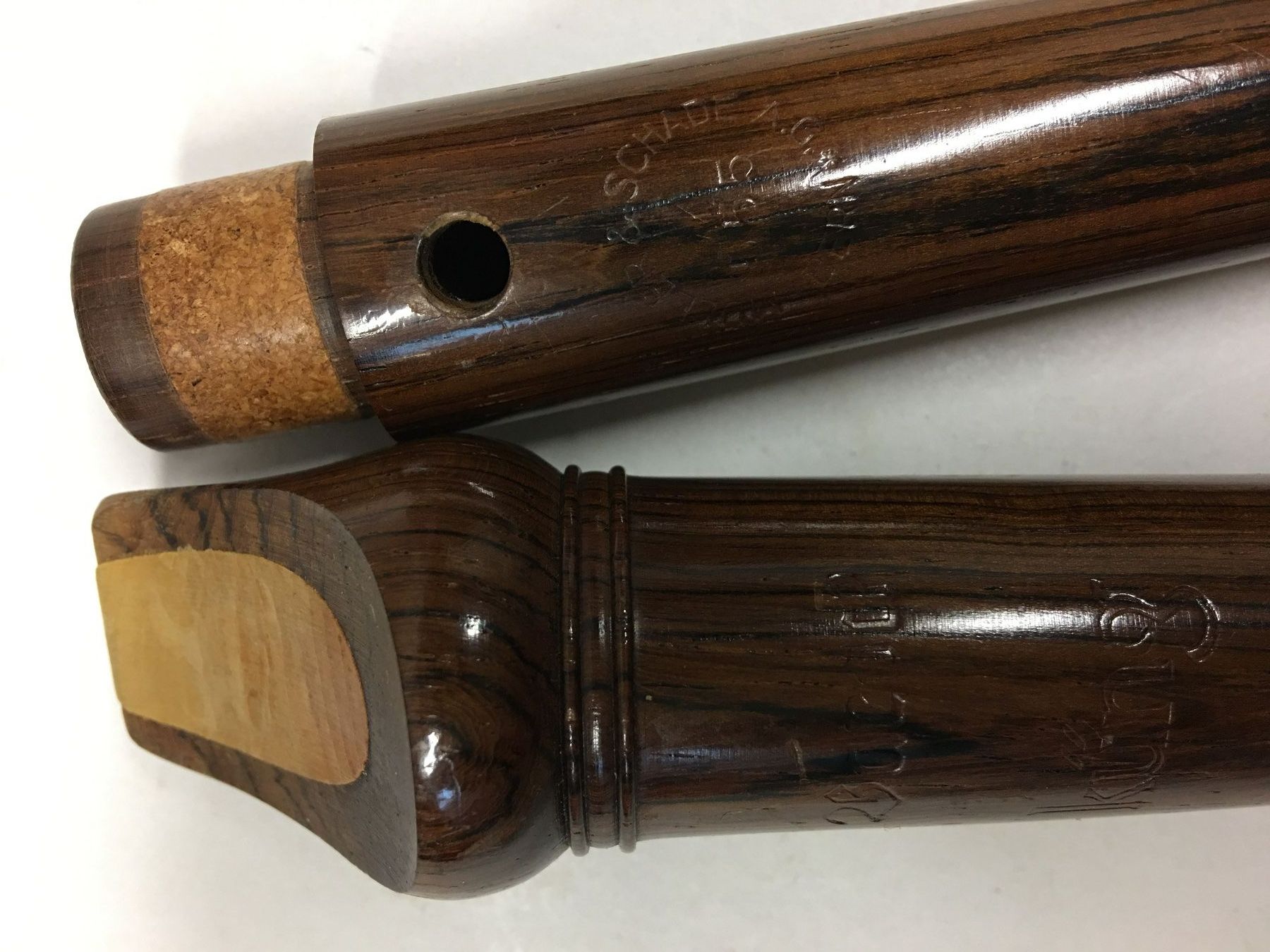 Strumenti musicali: Holzblockflöte mit Etui & Wischer, KÜNG – Usato da Olten venduto da ELHANDEL 1