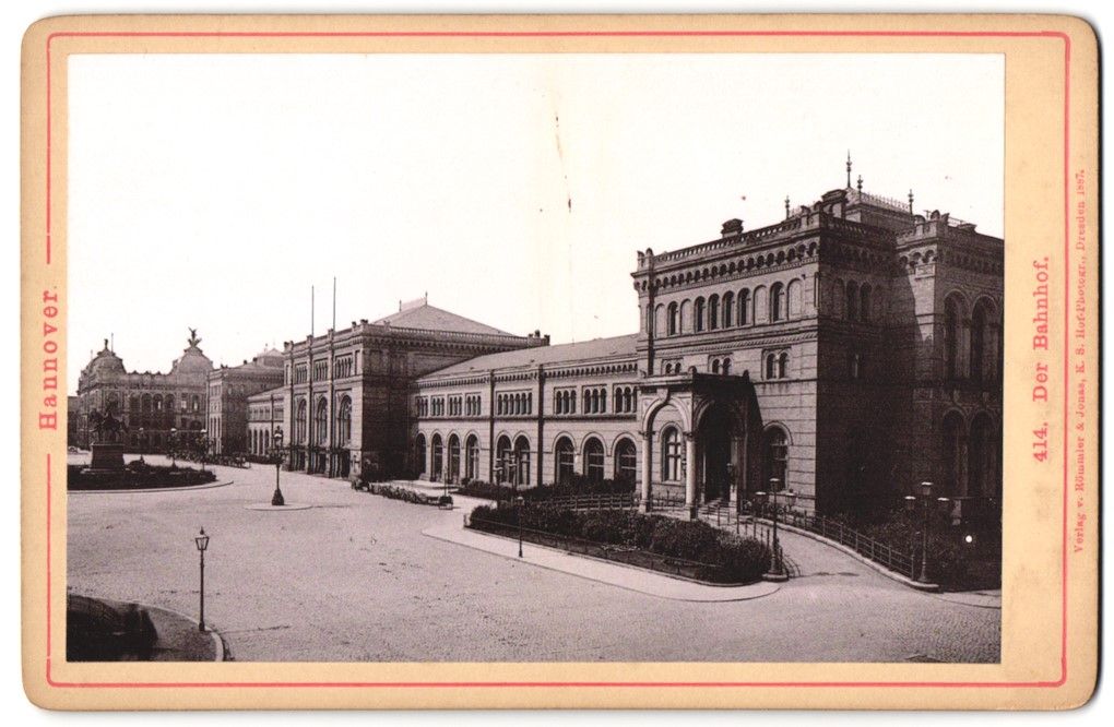 Fotografie &  Plakate: Fotografie Hannover, Bahnhof, Römmler,  – Gebraucht aus Berlin von bartko-reher