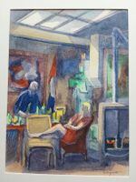 Ulrich Wagner Original-Bild Signiert 
