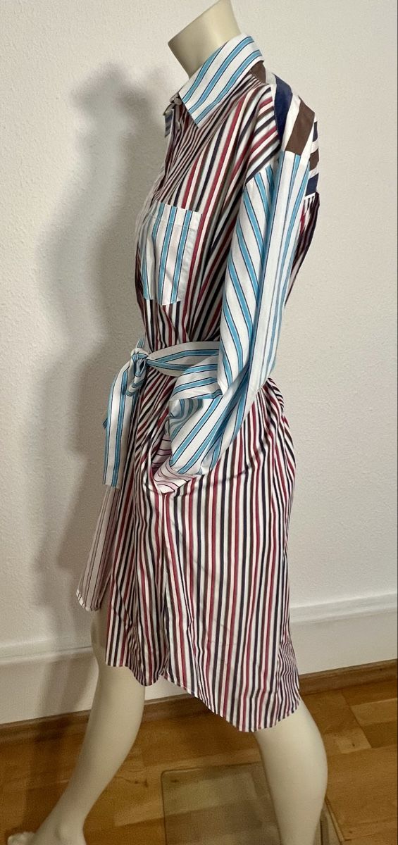 Vestiti: Bety Mitsch Kleid gestreift Grösse 36 Baumwolle – Usato da Basel venduto da Bettybooo 2