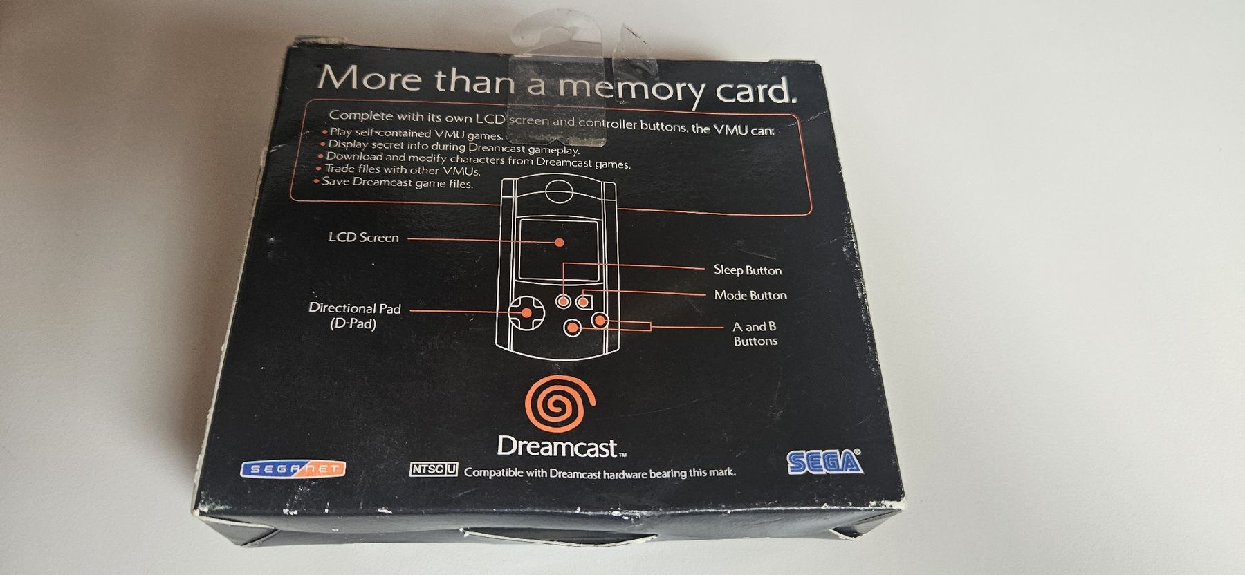 Sega Konsolen: Sega Dreamcast Visual Memory Unit, blau in OVP – Neu (gemäss Beschreibung) aus Belp von Ginus85 1
