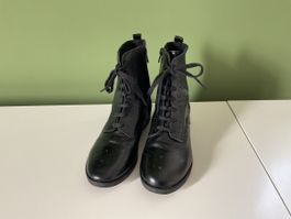 Leder Stiefeletten Mädchen Gr.35