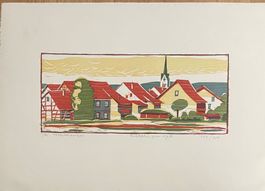 Hans Affentranger (1919) HOLZSCHNITT (WÜLFLINGEN)