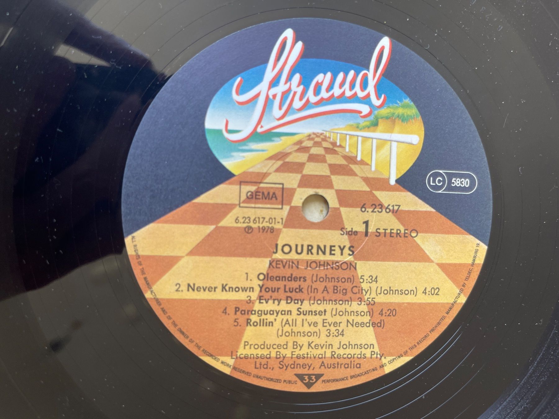 Vinyles: A525/Kevin Johnson - Journeys – D'occasion à Frutigen par Philippe_jsp 2