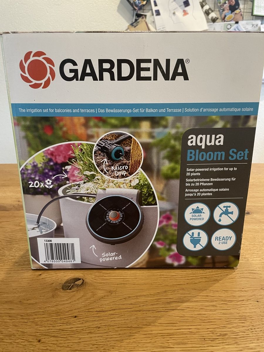 Gardena Pompe & Parti di ricambio: Gardena Bewässerung Aqua Bloom Set Neu – Nuovo e nell'imballaggio originale da Recherswil venduto da grafics