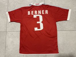 Bruno Berner Schweizer Nati Trikot / Matchworn / Schweiz