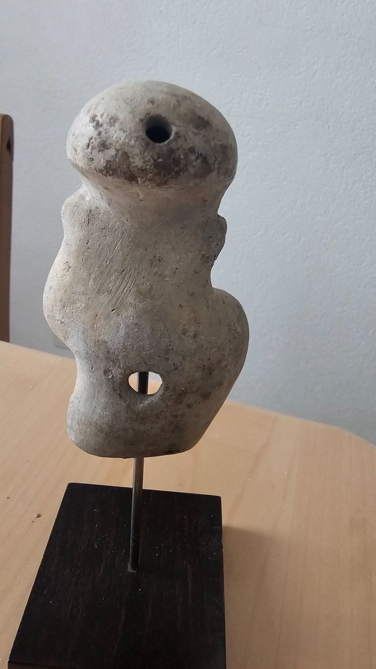 Statuette: 2 statuette en pierre.. – Usato da Etoy venduto da angi020 6