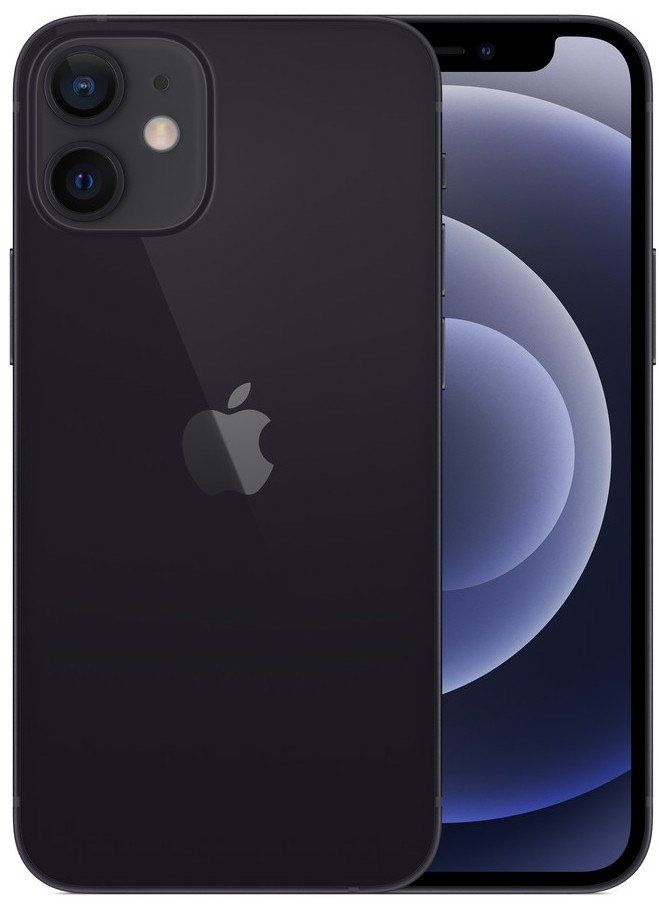 Apple Telefoni cellulari / Smartphones: Apple iPhone 12 mini, black, 64 GB – Usato da Brig venduto da budgetcomputer