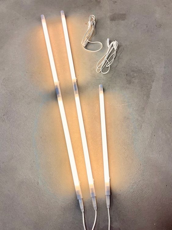 Hama Neonlampe Single | Lampada Al Neon 30 Cm | Alloggiamento In Alluminio Bianco | 12V Con Griglia Protettiva | Effetti Luci Per Auto Da Gala E Salotti - 5