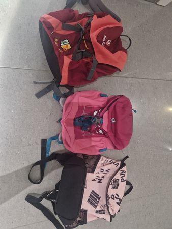 Rucksäcke Mädchen 2x Deuter und 1x Puma
