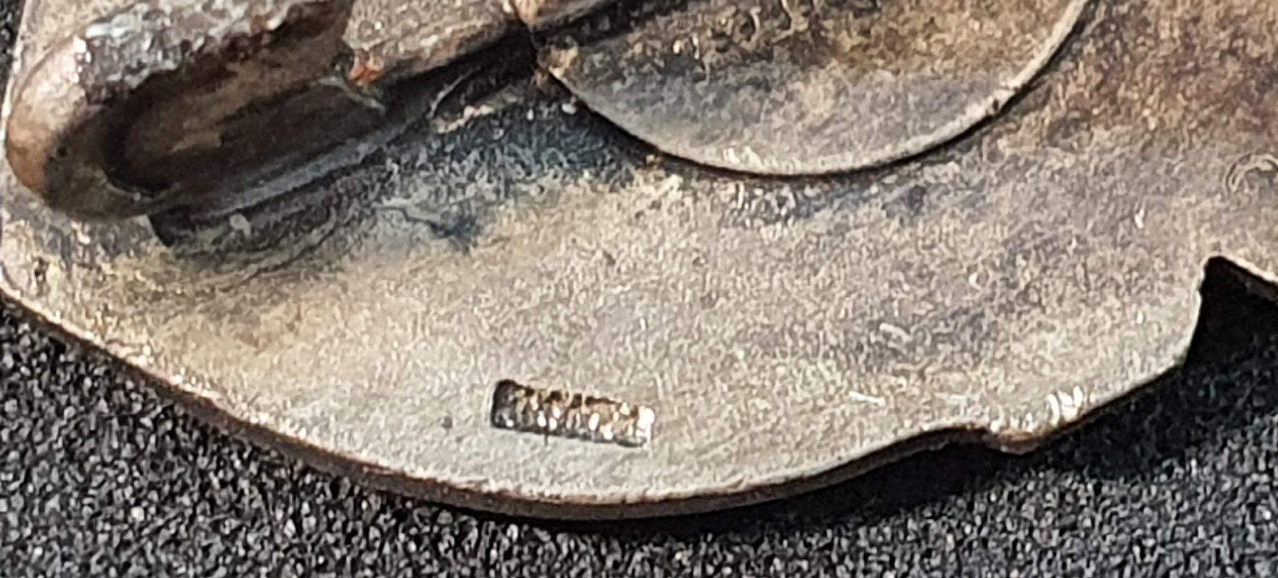 Placchette & Badge: GG065 - Brosche Genf "Post Tenebras Lux" Sterling Silber? – Usato da Reinach BL venduto da Boston-Verkauf 2