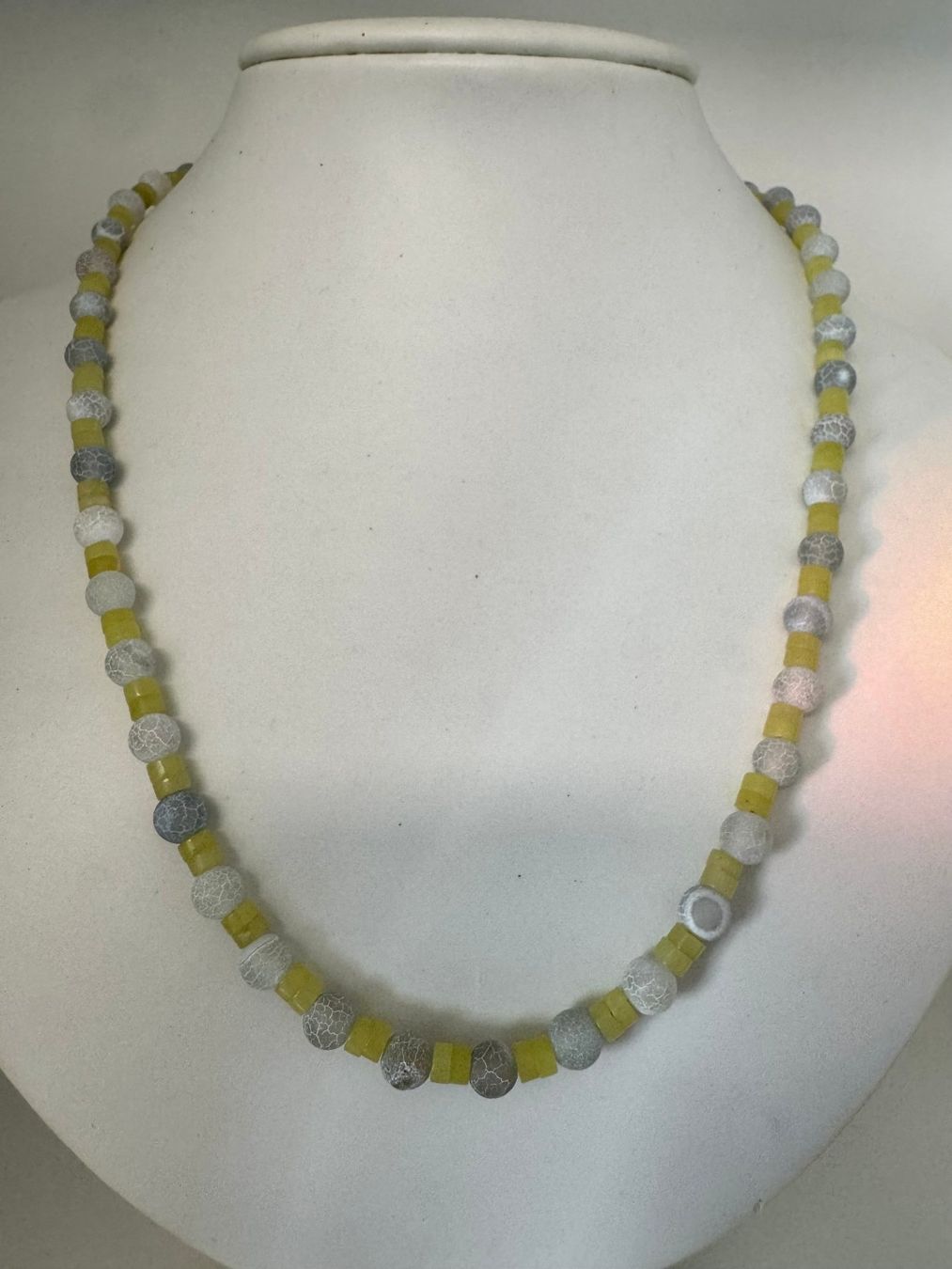 Catenine: Halskette Serpentin, Achat – Nuovo (secondo la descrizione) da Biberist venduto da tl-schmuck