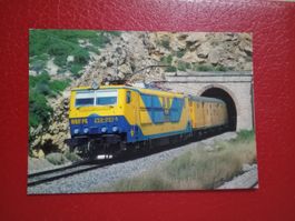 AK Bahn Spanien RENFE elektrische Lokomotive