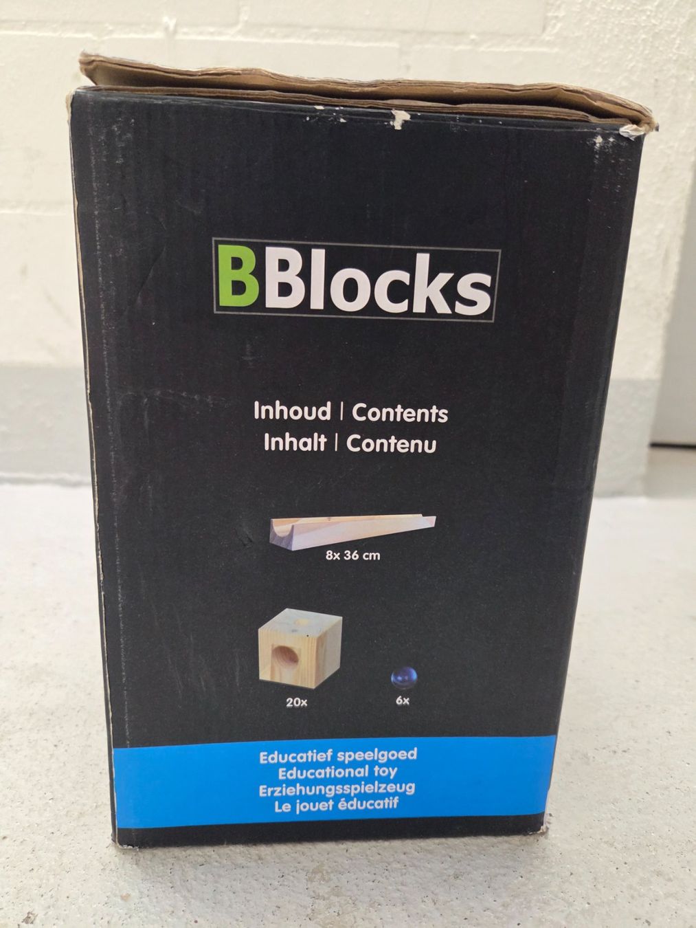 Giocattoli: BBlocks Murmelbahn, Holzbausteine – Usato da Winterthur venduto da trise80