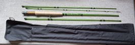 Fliegenrute FTS Kermit 8'5 mit Tasche 4-teilig