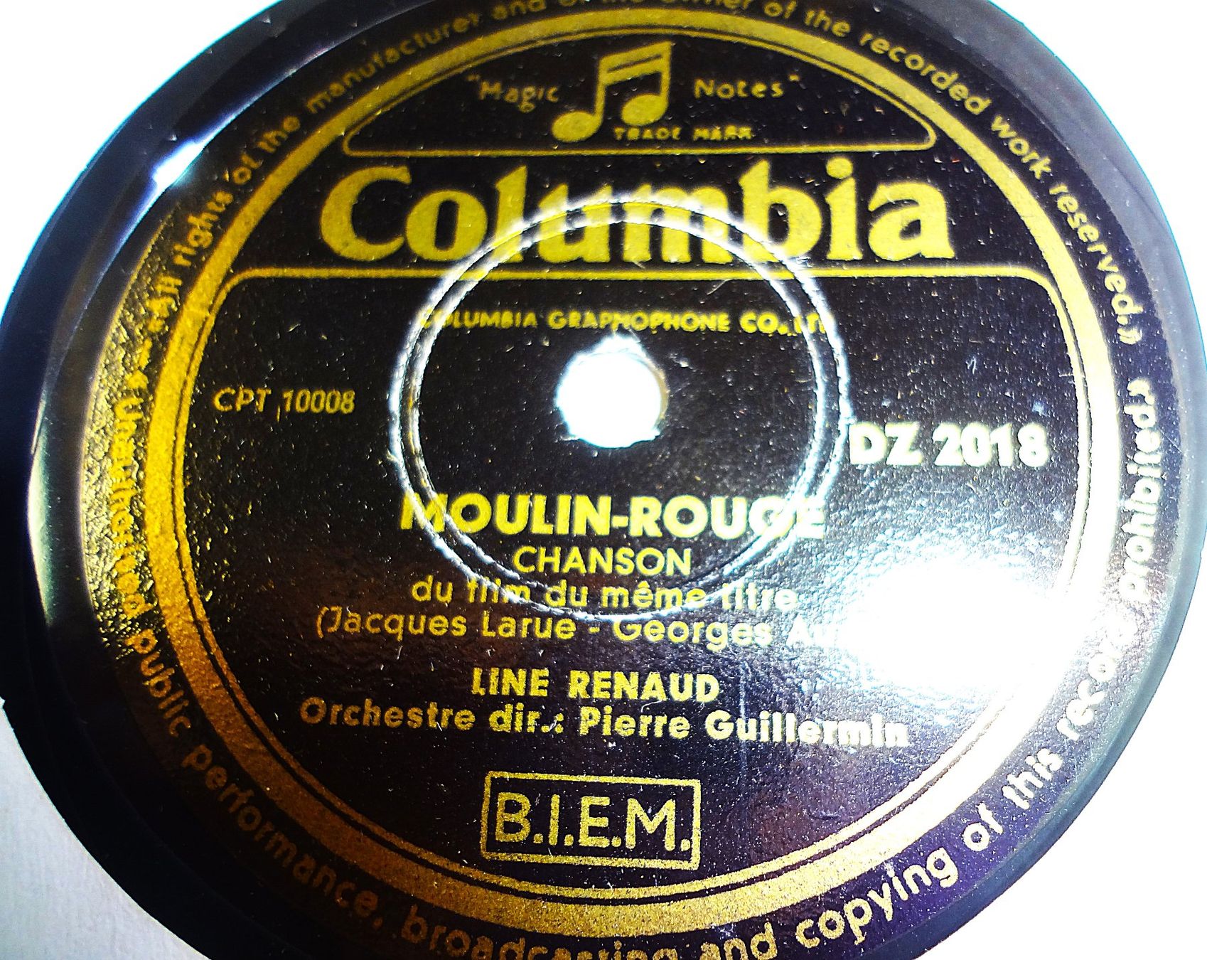 Dischi in vinile: 35 Schellackplatten französische Chanson, div. Interpreten – Usato da Hemishofen venduto da Phonomandy 3