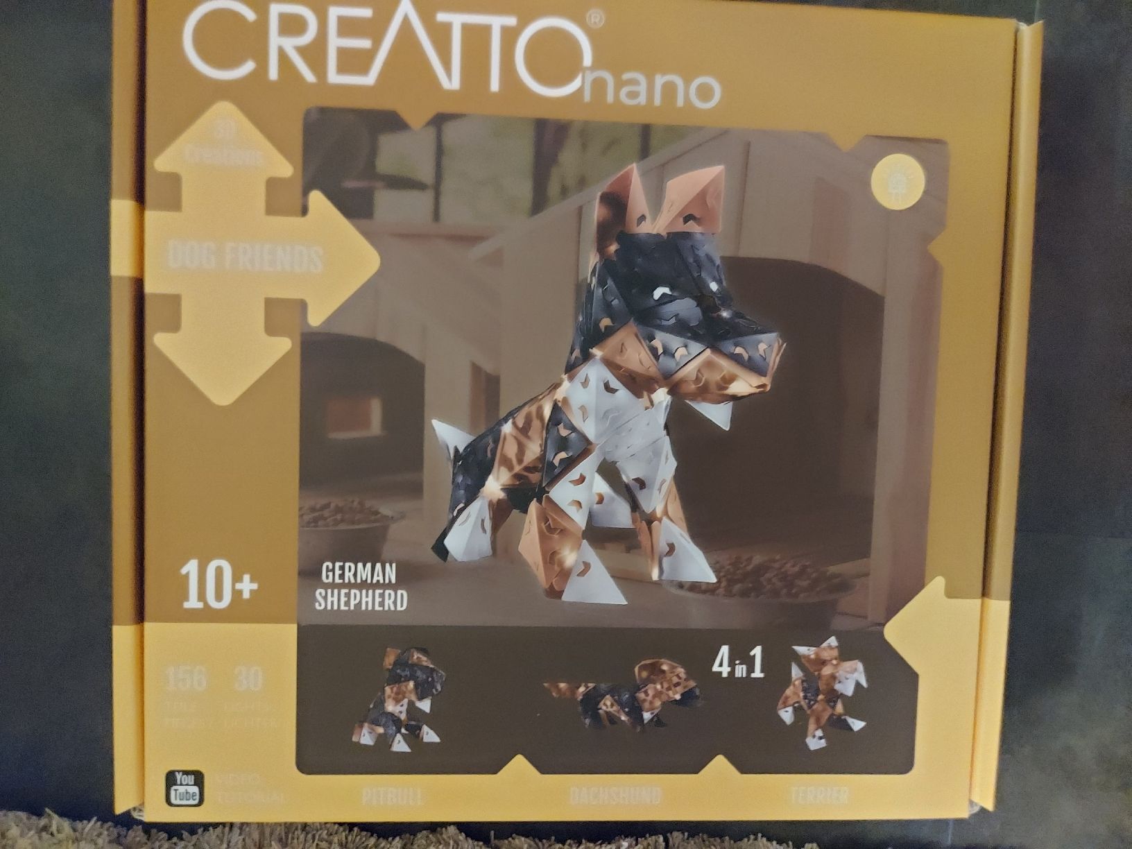 Kit di costruzioni: CREATO nano 4in1 Hunde Bauset mit LEDs NEU – Nuovo e nell'imballaggio originale da Altishofen venduto da tammy05