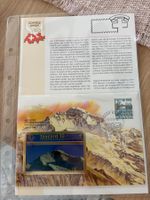 Schweiz Spezial Briefmarke und Telefonkarte Jungfrau
