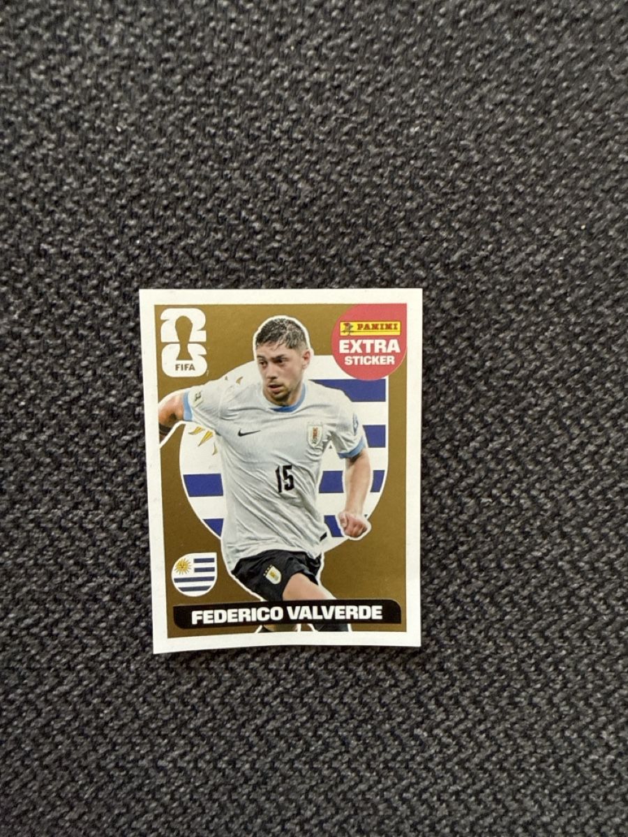 Panini Sammelbilder & Trading cards: VALVERDE GOLD EXTRA STICKER – Neu und originalverpackt aus Maienfeld von and_g6ts