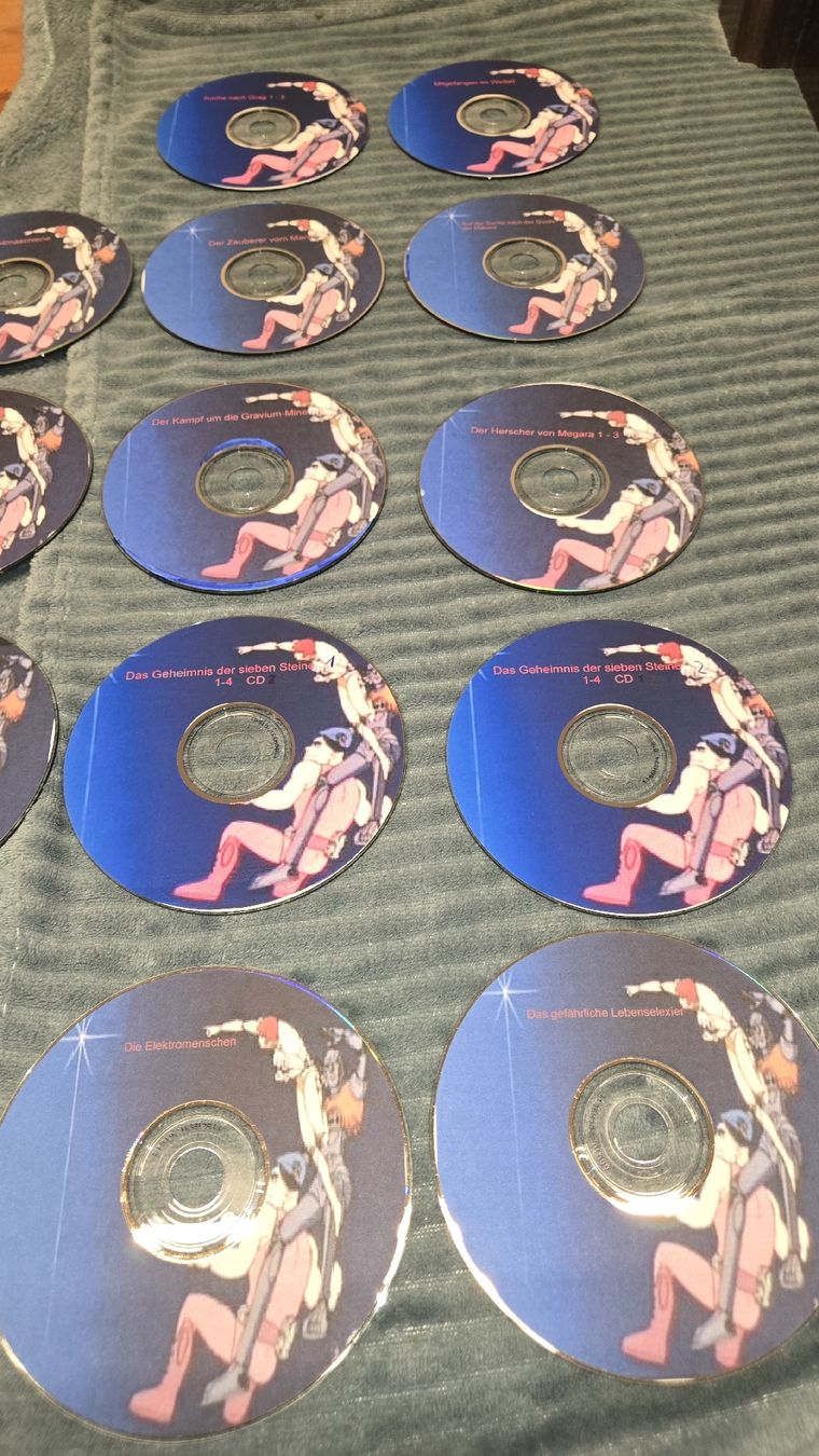 Comics: Captain Future Folgen auf CD, 14 Stk. – Gebraucht aus Uzwil von BrokiFloh 3