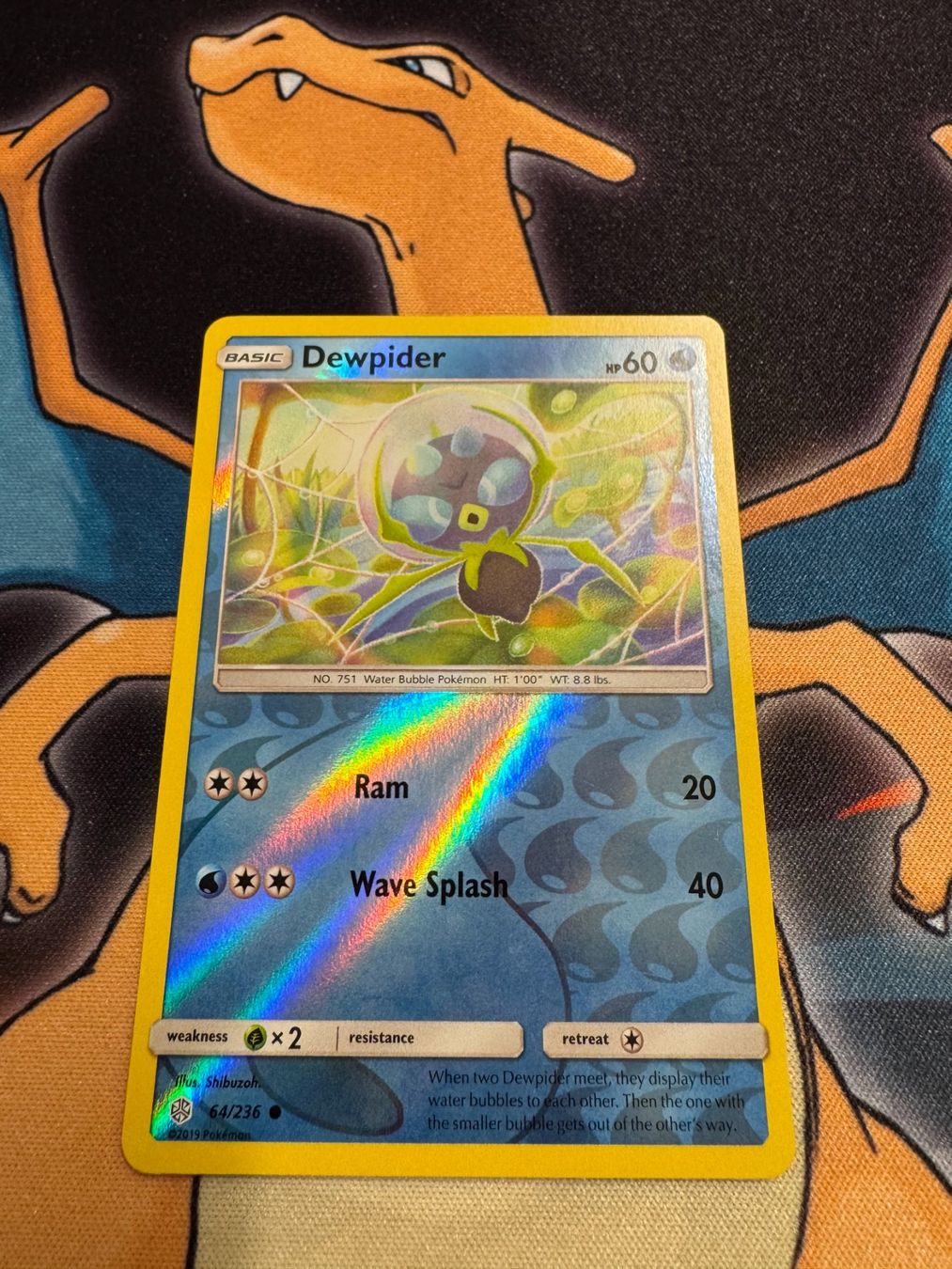 Pokémon Carte collezionabili: Dewpider (CEC 64) - Reverse Holo - Cosmic Eclipse – Nuovo (secondo la descrizione) da Bülach venduto da Pfrenzel