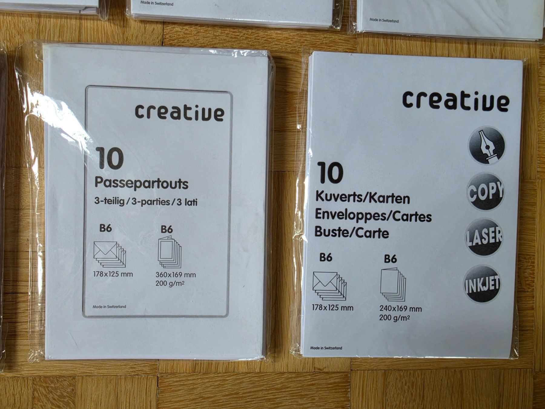 Cartoline: Div. Karten mit Couverts (neu) – Nuovo (secondo la descrizione) da Stäfa venduto da flamingo_17 5