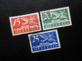 CH Z 3/4z/5  Flugpost 1923 CHF 50 Lot 11