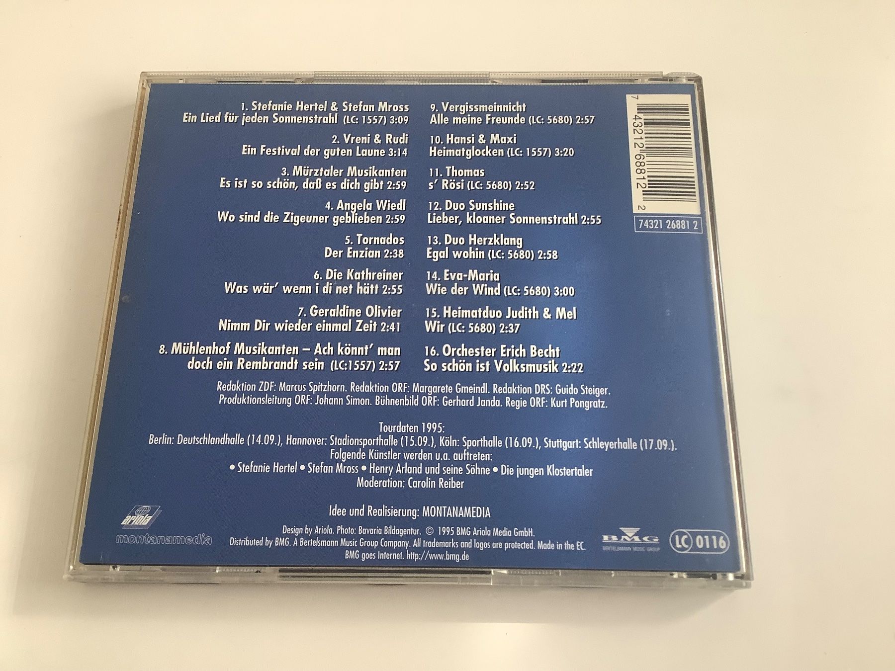 CDs: Grand Prix der Volksmusik / 1995 – Gebraucht aus Dübendorf von Shreck 1