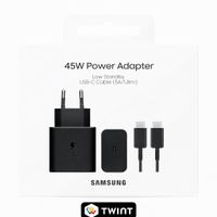 Original Samsung 45W USB-C PD Schnellladegerät + USB-C Kabel