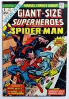 GIANT SIZE SUPER-HEROES SPIDER-MAN 1 KEY MAN-WOLF MORBIUS 74