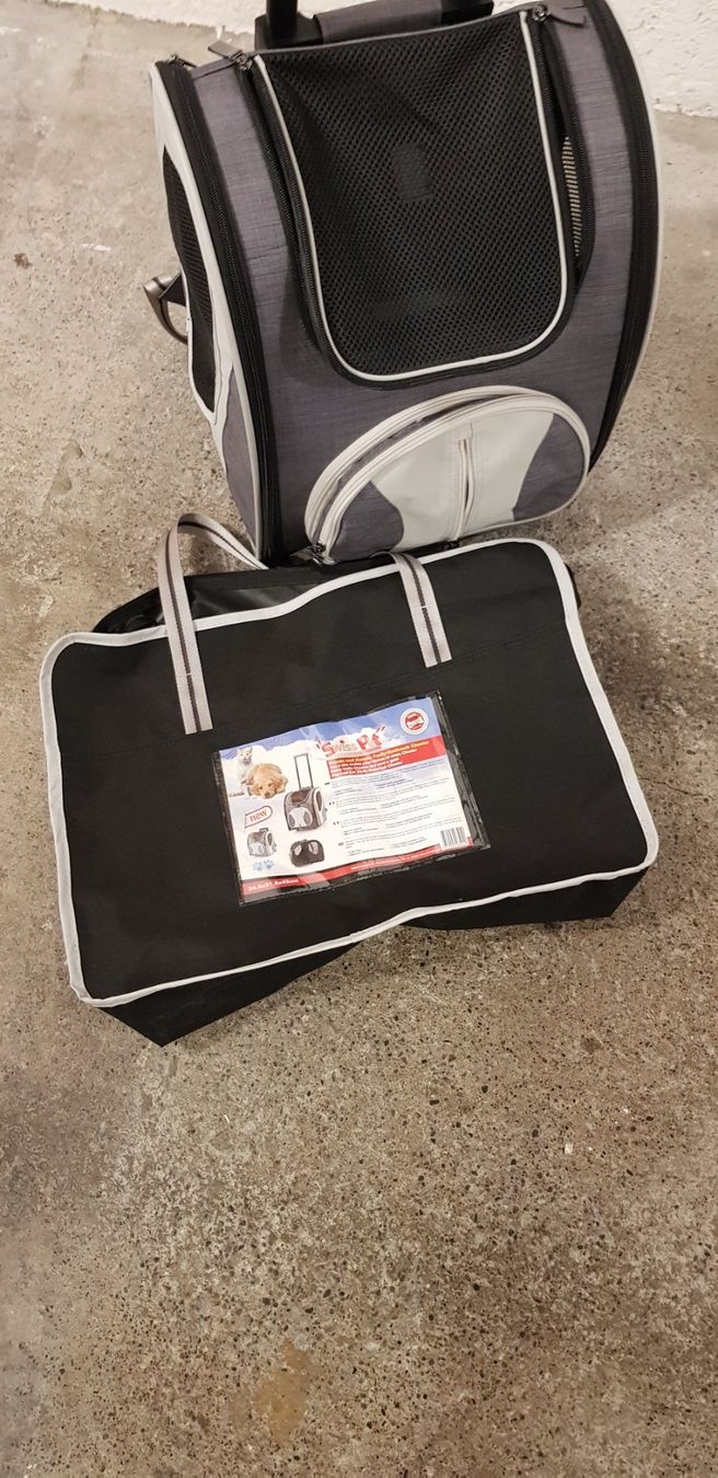 Valigie & Borse: Hunde und Katzen Trolly-Rucksack Chester – Usato da Zürich venduto da fiat72 3