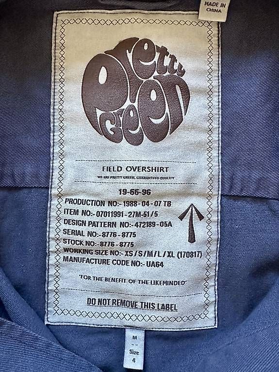 Giacche: Pretty Green Field Overshirt - M – Usato da Basel venduto da thmnn 1