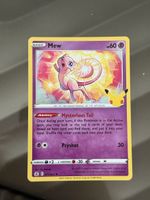 Carte Pokémon Mew 011/025, Collection Célébrations 25 ans