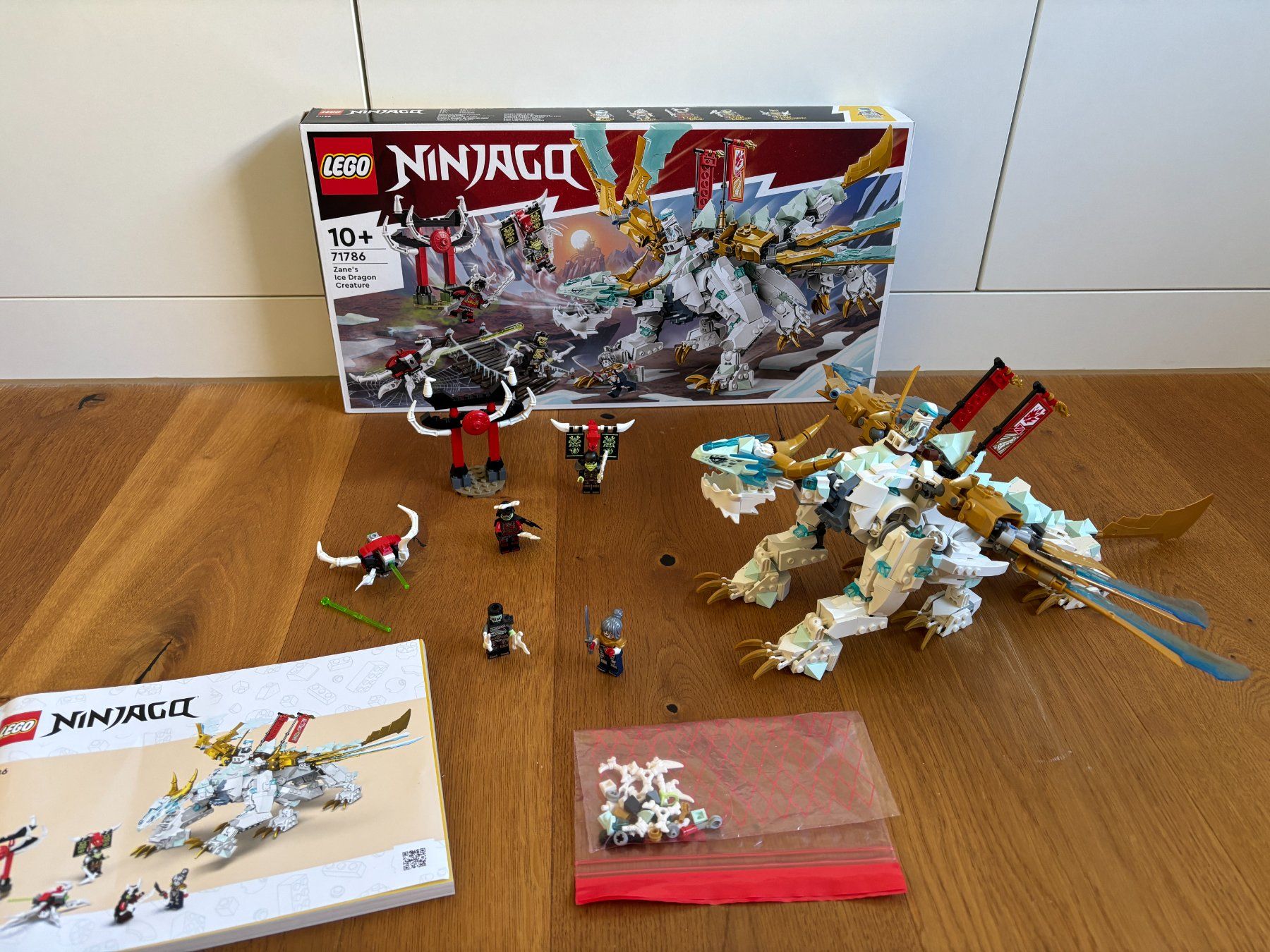 Lego Kit di costruzioni: Lego 71786 Zane's Ice Dragon Creature – Nuovo (secondo la descrizione) da Meierskappel venduto da CB412