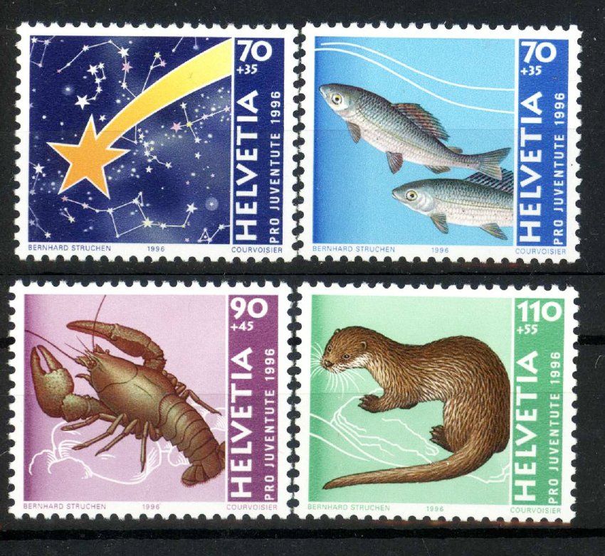Tutti i francobolli: 1996, Pro Juventute (2) ** – Usato da Willisau venduto da Vollstempel