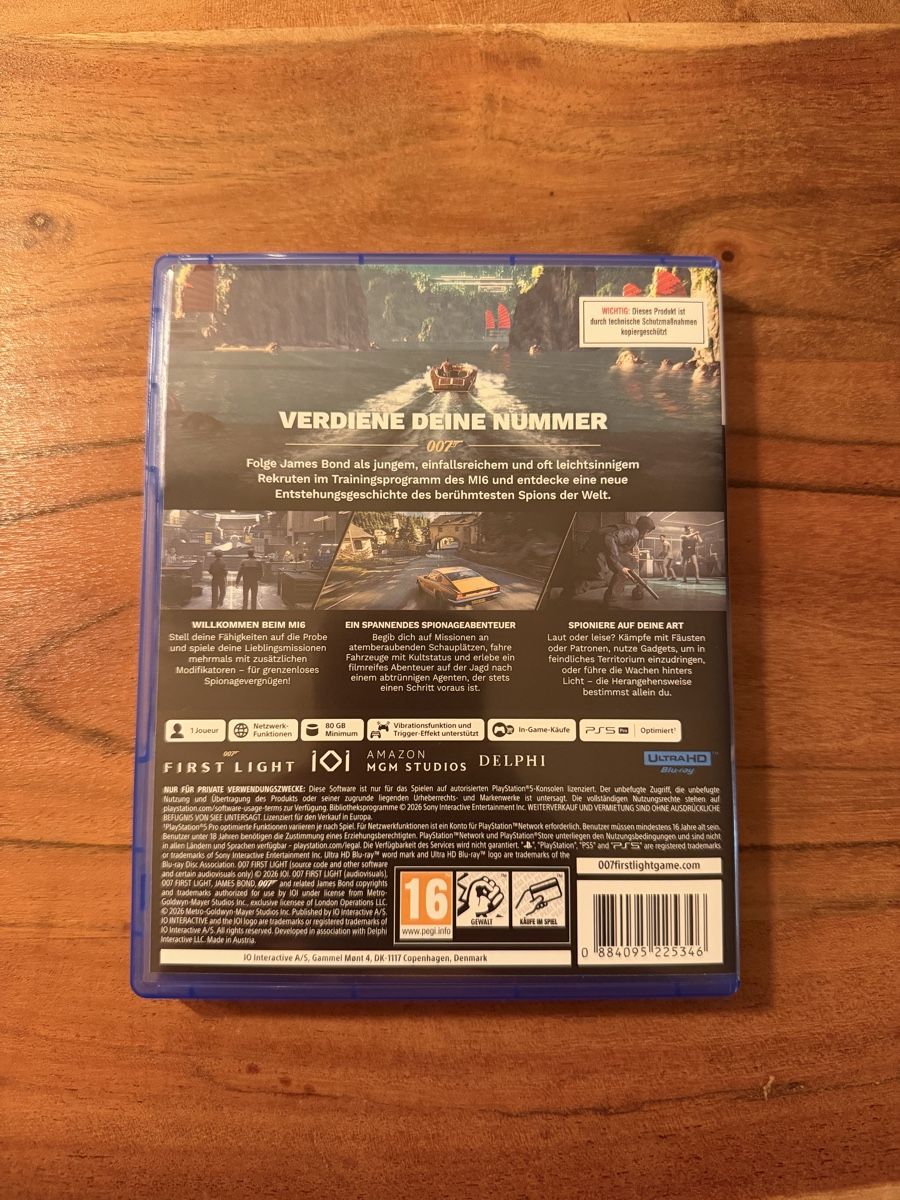 Spiele: 007 First Light PS5 – Gebraucht aus St. Gallen von rsi_cb92 1