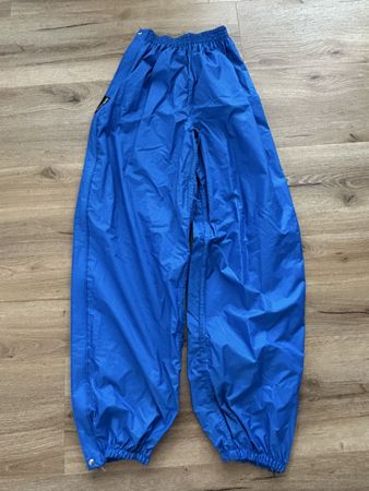Regenhosen Swiss Made, Grösse XL blau