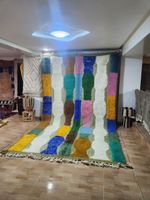 Tapis authentique, fait main, laine naturelle
