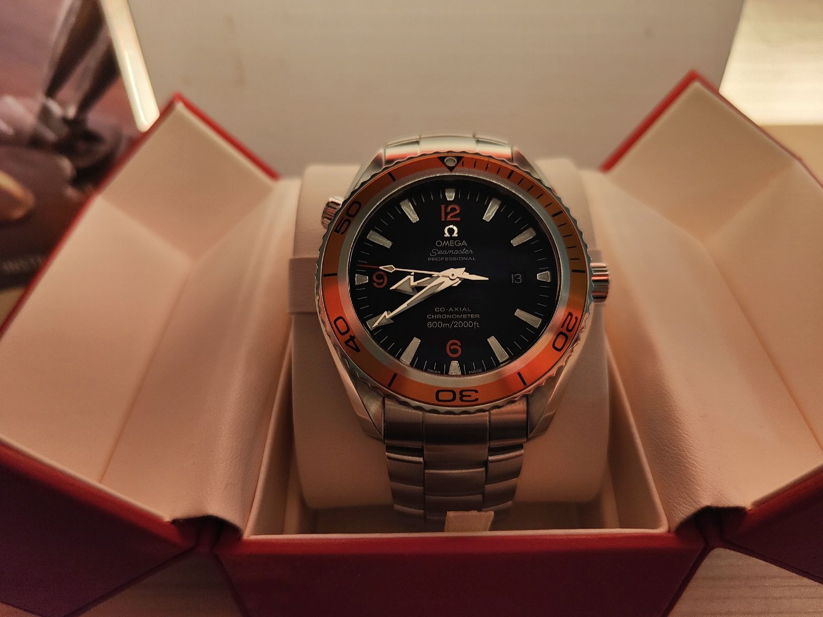 Omega Orologi: OMEGA Seamaster planet ocean - Das Original -  Generation 1 – Usato da Rothrist venduto da schmuus