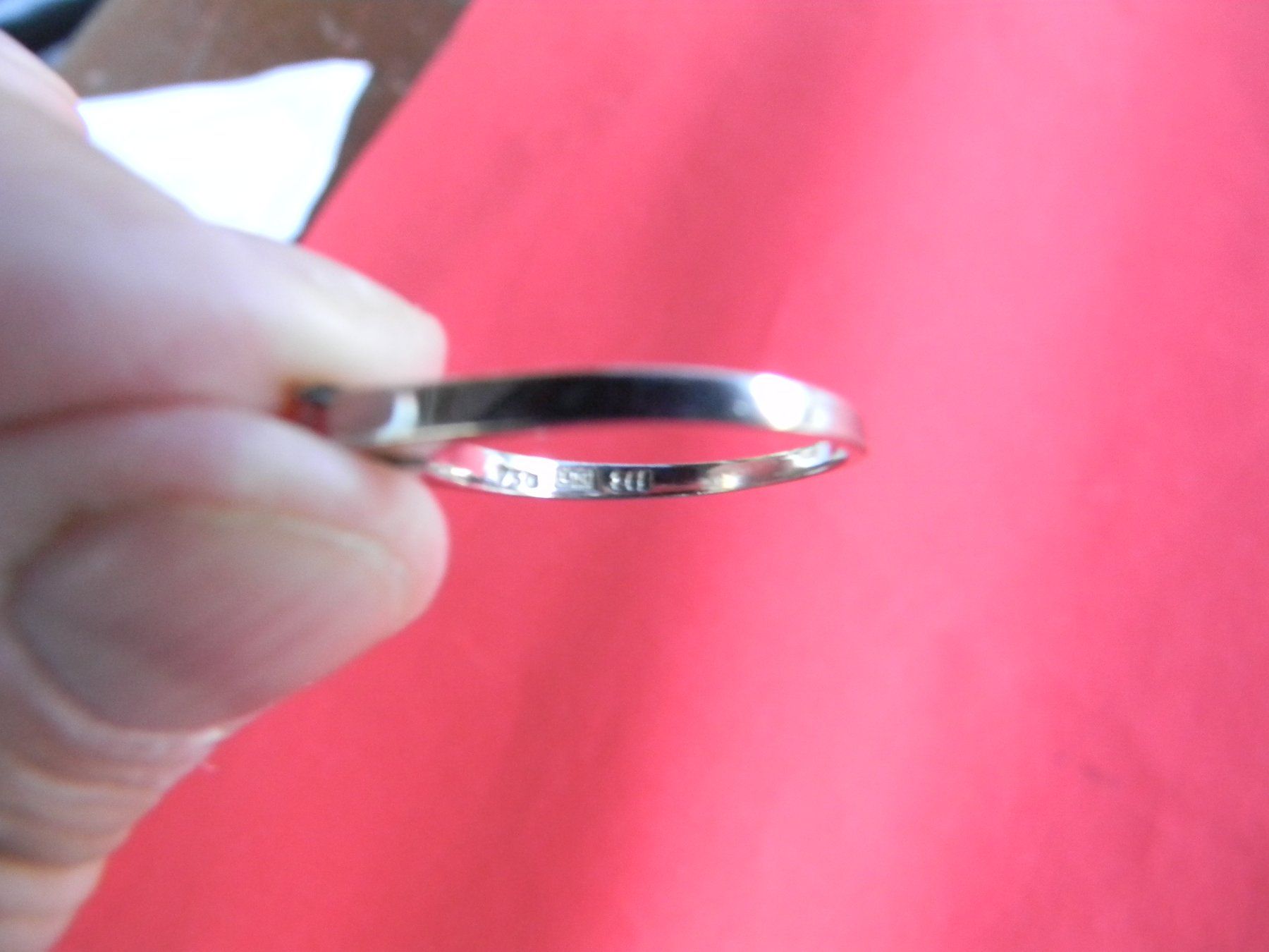Anelli: bague solitaire en or gris 18 ct. – Nuovo (secondo la descrizione) da Bournens venduto da monique048 1