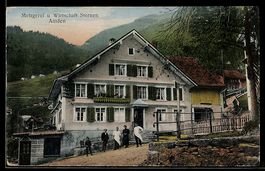 AK Amden, Gasthaus und Metzgerei Sternen
