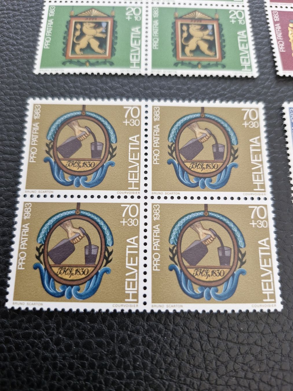 Tutti i francobolli: Pro Patria 1983 Viererblocks, Top! postfrisch – Nuovo (secondo la descrizione) da Frauenfeld venduto da Kasico 3