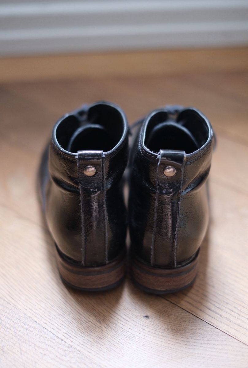 Damenschuhe: Stiefeletten Leder schwarz Grösse 37 – Gebraucht aus Bern von mel_ko 3