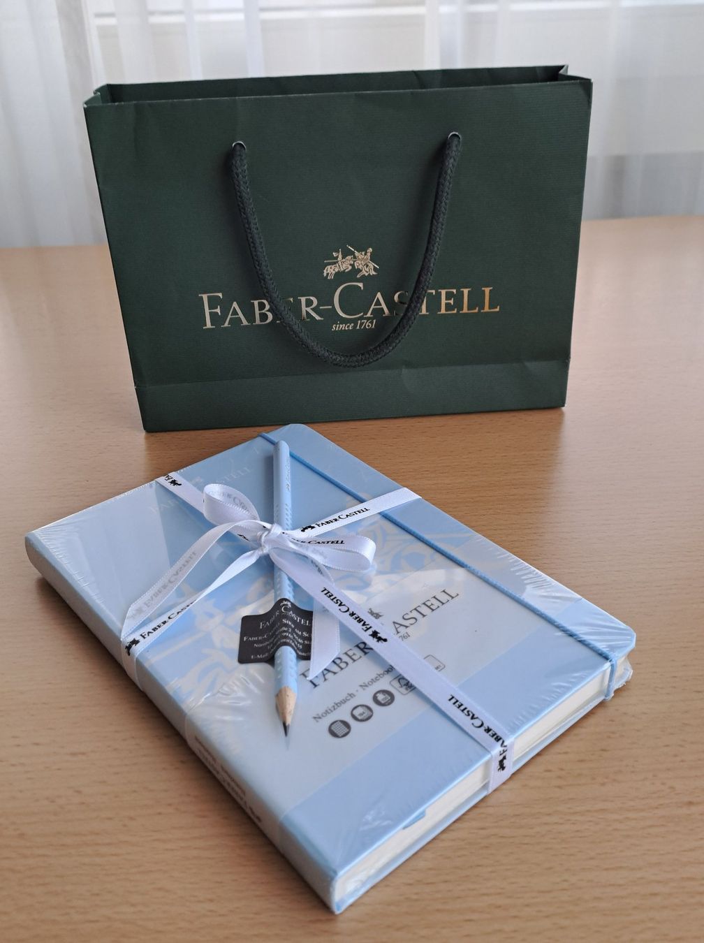 Faber-Castell Blocchi: Faber-Castell Notizbuch, neu & originalverpackt – Nuovo e nell'imballaggio originale da Root venduto da Umo63