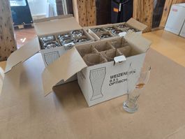 18x Müller Bräu Weizenbier 0,5l Gläser ab 1.-